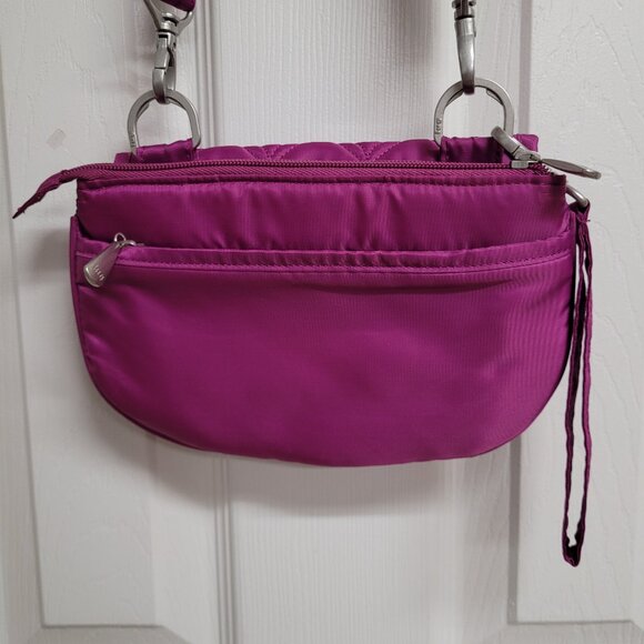 Lug Dash Convertible Mini Cross-body, magenta, VGUC - Picture 12 of 12